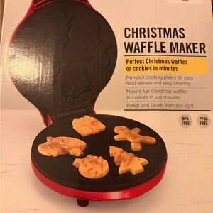 Bella Christmas Waffle Maker